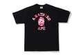 A BATHING APE ABC CAMO COLLEGE TEE