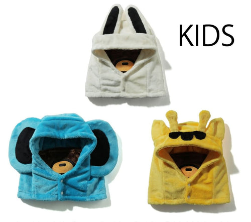 A BATHING APE BAPE KIDS BABY MILO FRIENDS NECK WARMER
