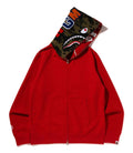 A BATHING APE CRAZY FACE FULL ZIP HOODIE