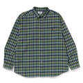 A BATHING APE MINI BAPE CHECK LOOSE FIT SHIRT