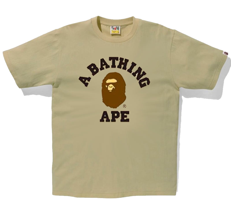 A BATHING APE COLLEGE TEE
