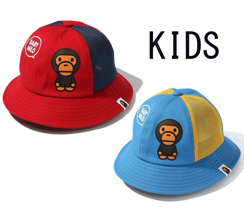 A BATHING APE BAPE KIDS BABY MILO MESH HAT