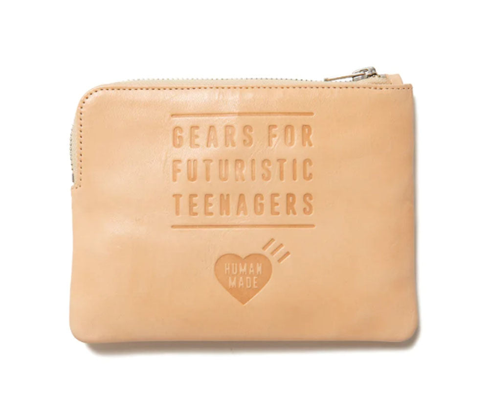 HUMAN MADE LEATHER POUCH