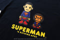 A BATHING APE BAPE x DC BABY MILO SUPERMAN RELAXED TEE