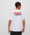 HUGO x Mr. BATHING APE COTTON JERSEY REGULAR FIT T-SHIRT