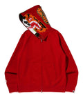 A BATHING APE CRAZY FACE FULL ZIP HOODIE