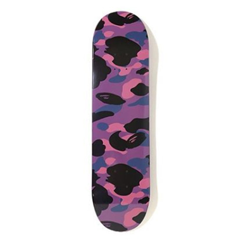A BATHING APE COLOR CAMO SKATEBOARD - happyjagabee store
