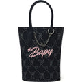 A BATHING APE Ladies' BAPY MONOGRAM JACQUARD SHOULDER BAG