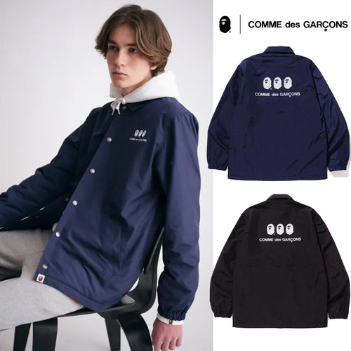 A BATHING APE × COMME des GARCONS CDG OSAKA x BAPE COACH JACKET OSAKA LIMITED