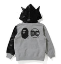 A BATHING APE BAPE KIDS BAPE X DC BATMAN ZIP HOODIE