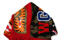 A BATHING APE CRAZY FACE FULL ZIP HOODIE
