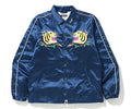 A BATHING APE TIGER EMBRIODERY COACH JACKET - happyjagabee store