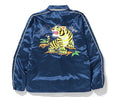 A BATHING APE TIGER EMBRIODERY COACH JACKET - happyjagabee store