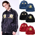 A BATHING APE TIGER EMBRIODERY COACH JACKET - happyjagabee store