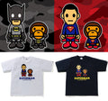 A BATHING APE BAPE x DC BABY MILO SUPERMAN RELAXED TEE