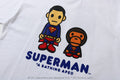 A BATHING APE BAPE x DC BABY MILO SUPERMAN RELAXED TEE
