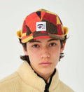 A BATHING APE BLOCK CHECK EARMUFFS CAP
