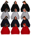 A BATHING APE CRAZY FACE FULL ZIP HOODIE