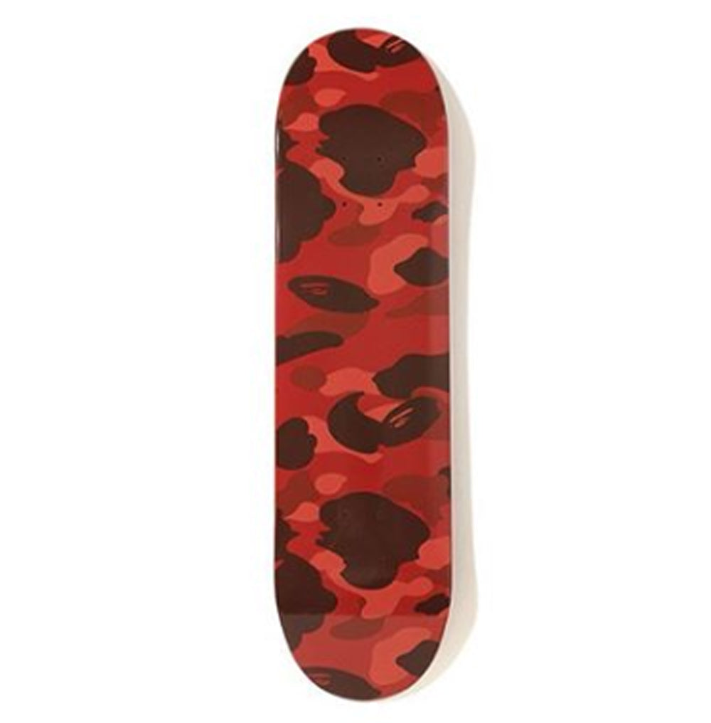 A Bathing ape Bape City Color Camo Skateboard Black & White
