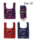 A BATHING APE COLOR CAMO SHOPPING BAG ( M )