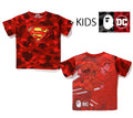 A BATHING APE BAPE KIDS BAPE X DC SUPERMAN COLOR CAMO TEE