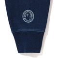 A BATHING APE SAMURAI INDIGO FULL ZIP HOODIE