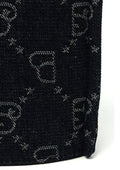 A BATHING APE Ladies' BAPY MONOGRAM JACQUARD SHOULDER BAG