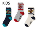 A BATHING APE BAPE KIDS APE HEAD LINE RIB SOCKS