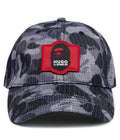 HUGO x Mr. BATHING APE COTTON - POPLIN CAP WITH CAMOUFLAGE PATTERN