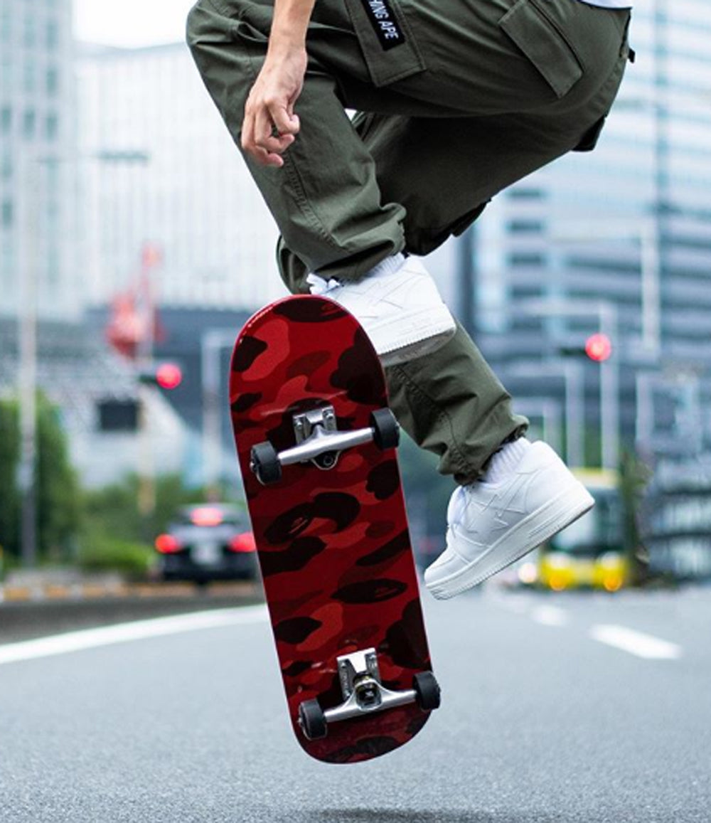 A BATHING APE COLOR CAMO SKATEBOARD – happyjagabee store