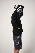 A BATHING APE DIGITAL SHARK FULL ZIP HOODIE