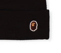A BATHING APE APE HEAD ONE POINT KNIT CAP