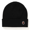 A BATHING APE APE HEAD ONE POINT KNIT CAP