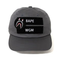 A BATHING APE DETACHABLE SHARK PATCH PANEL CAP
