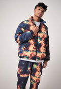 A BATHING APE TIE DYE TRACK PANTS