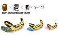 A BATHING APE BAPE x MEDICOM TOY x Andy Warhol  ABC CAMO BANANA CUSHION (L)