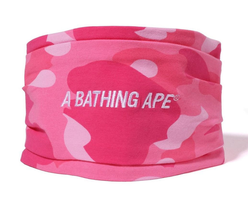 A BATHING APE Ladies' COLOR CAMO HEADBAND