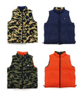 A BATHING APE 1ST CAMO REVERSIBLE DOWN VEST
