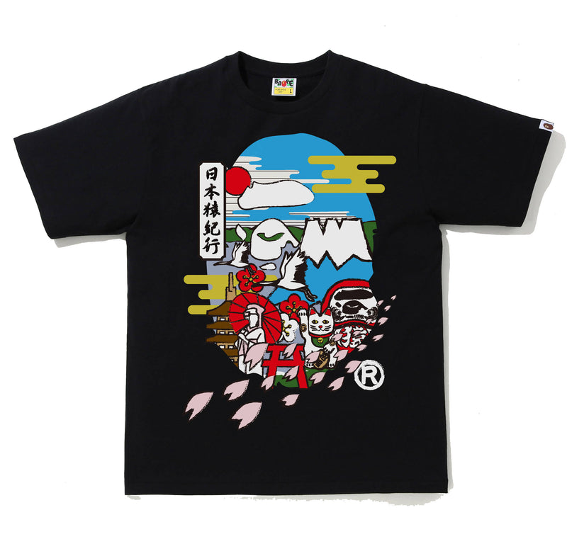 A BATHING APE JAPAN CULTURE APE HEAD TEE