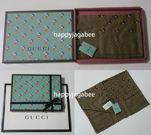 Gucci x Disney Mickey Mouse Shawl