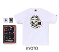 A BATHING APE BAPE STORE JAPAN LIMITED BAPE 30TH ANNIV. APE HEAD TEE SET w/ Pins & Magnet