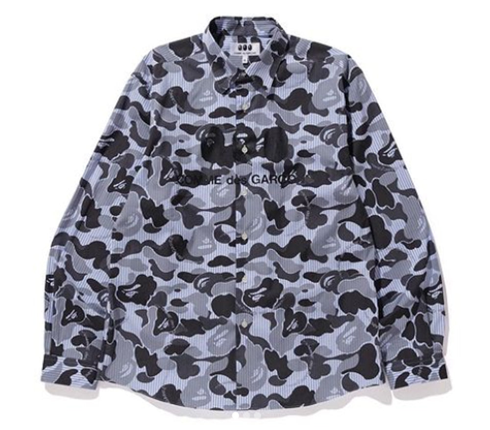 A BATHING APE × COMME des GARCONS CDG OSAKA x BAPE SHIRT #1