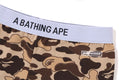 A BATHING APE Ladies' COOKIE CAMO 2 BIKER SHORTS