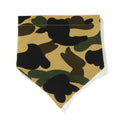 A BATHING APE BAPE KIDS 1ST CAMO BANDANA BIB