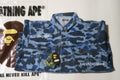 A BATHING APE COLOR CAMO DENIM JACKET