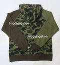 A BATHING APE 1ST CAMO CRAZY COLLEGE FULL ZIP HOODIE