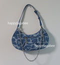 A BATHING APE - APEE PATTERN DENIM BAG #1