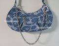 A BATHING APE - APEE PATTERN DENIM BAG #1
