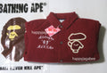 A BATHING APE Ladies' A BATHING APE MELTON VARSITY JACKET