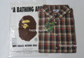 A BATHING APE MINI BAPE CHECK LOOSE FIT SHIRT